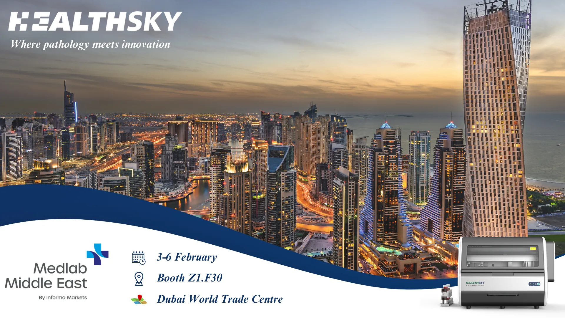 HealthSky Showcases Pathology Innovations at Medlab Middle East 2025
